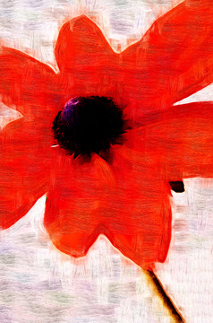 花朵裝飾畫(huà)