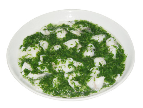 薺菜鱸魚片