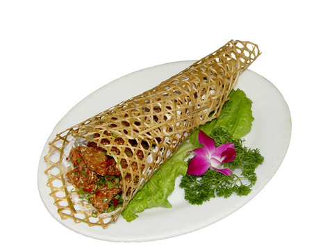 竹網(wǎng)蔥烤小牛排