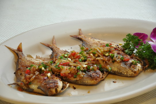香煎鯧魚(yú)