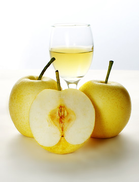 梨子與飲料