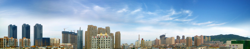 大連東港二七全景圖