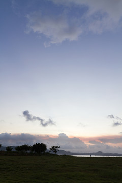 天空 夕陽