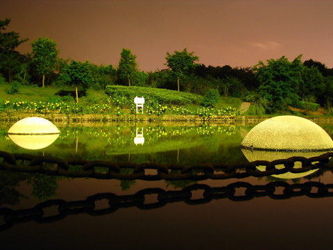 筆架山公園夜景