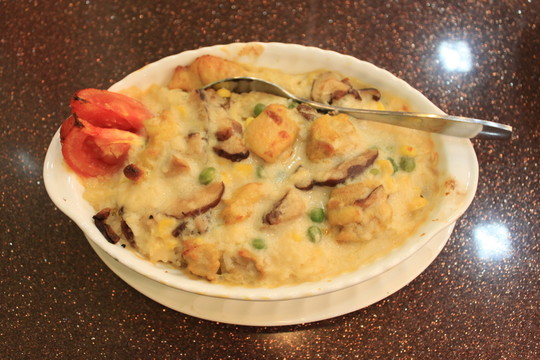 芝士雞肉焗飯