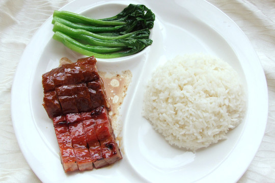 燒味雙拼套餐飯