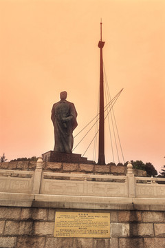 鄭和航海石雕像