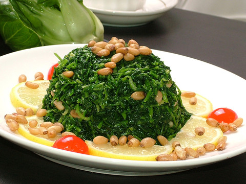 松仁拌菠菜