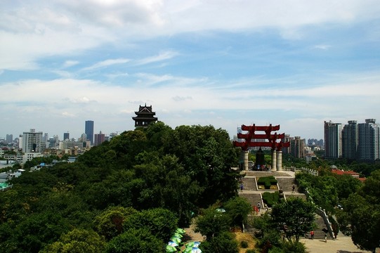 武漢黃鶴樓景區(qū)風(fēng)光