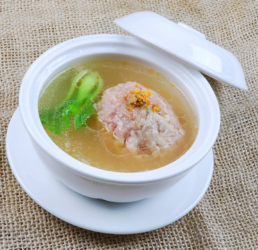 蟹粉獅子頭