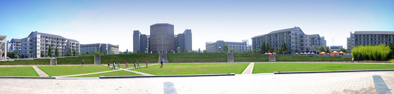 安徽大學新區(qū)廣場全景圖