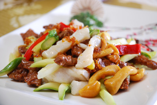 XO醬野菌爆雙柳