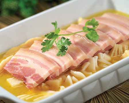 咸肉安吉筍