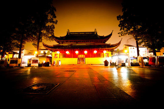 蘇州觀前街夜景
