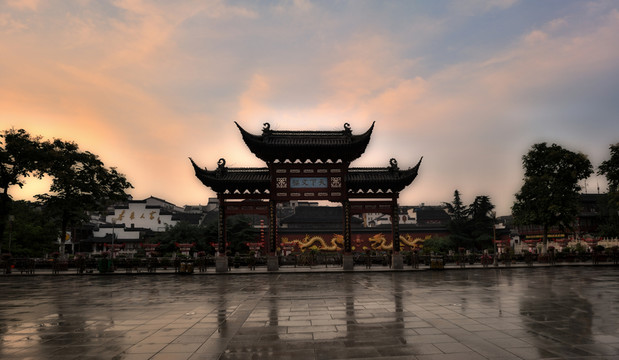 雨后夫子廟