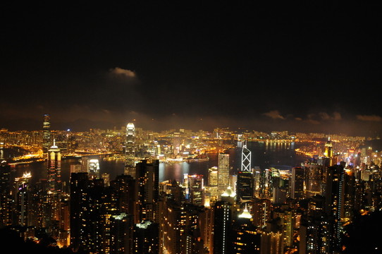 維多利亞港夜景