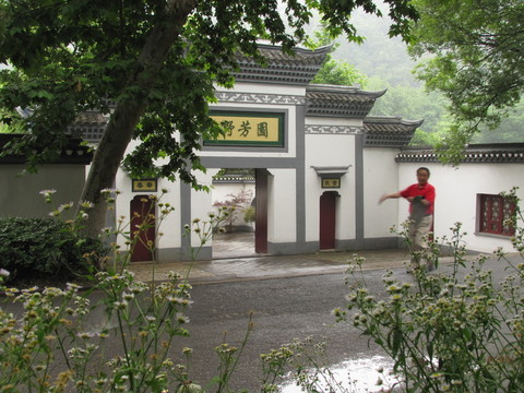 春雨野芳園