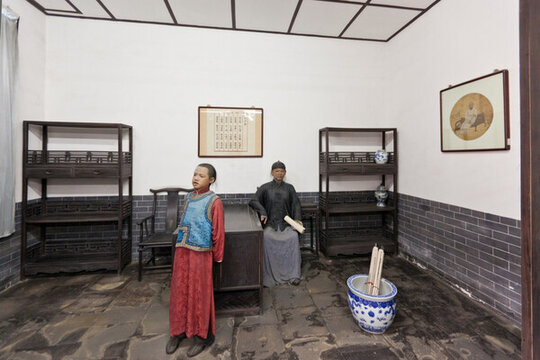 私塾學(xué)堂場景