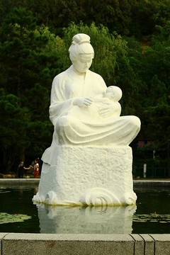 鄭州黃河母親雕像