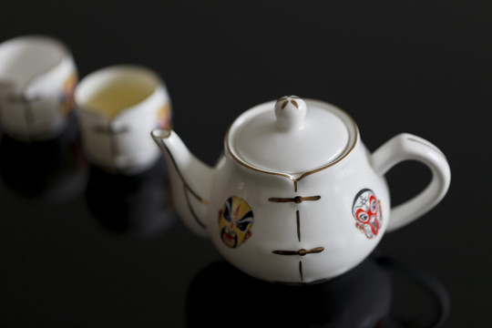 臉譜茶具