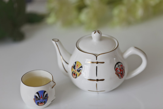 臉譜茶具