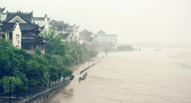 蘭溪洪水