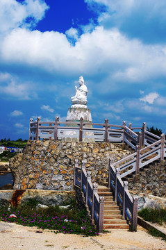 紅海灣南海寺觀音雕像