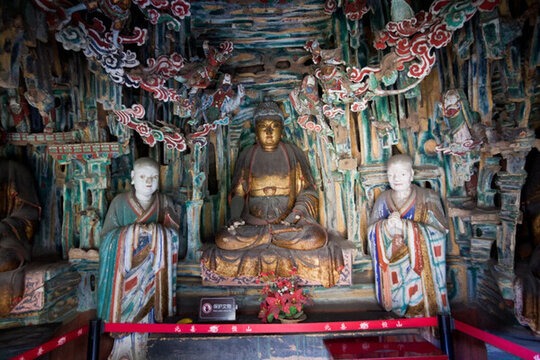 懸空寺佛像