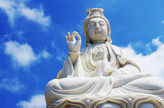 紅海灣南海寺觀音雕像
