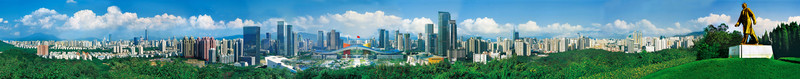 深圳全景圖