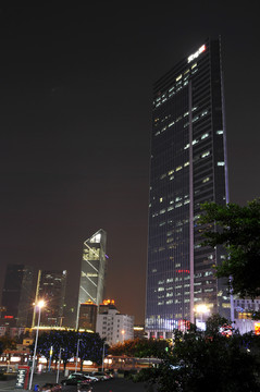廣州夜景 粵海天河城大廈 天河城