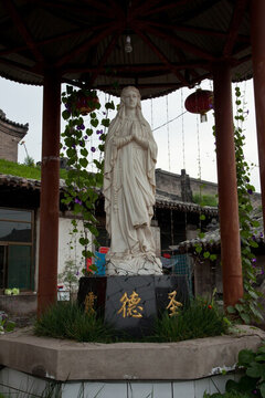 平遙天主堂塑像