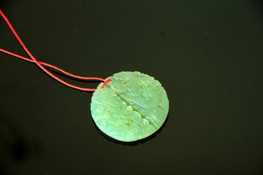 龍鳳玉佩