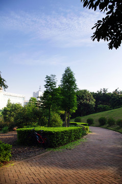 東莞旗峰公園 一角