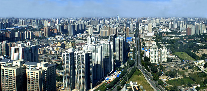 西安市區(qū)全景