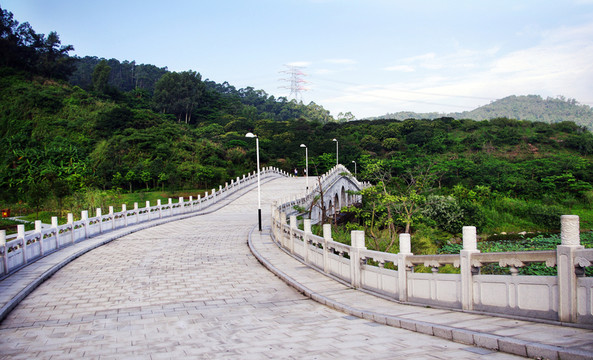 東莞水濂山森林公園風(fēng)光