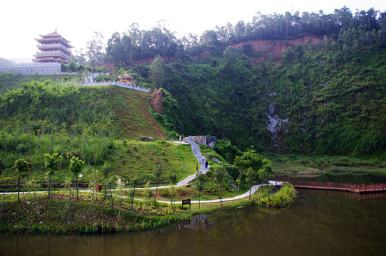 東莞水濂山森林公園風(fēng)光