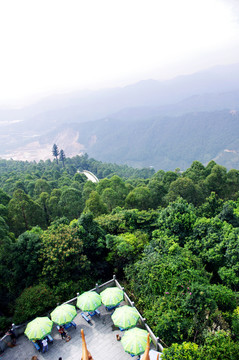 東莞水濂山森林公園觀光