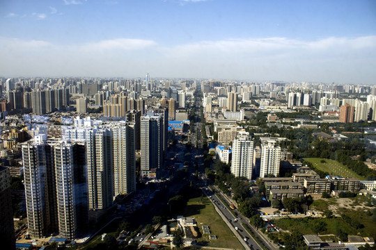 西安市區(qū)全景