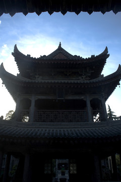 西安大學(xué)習(xí)巷清真寺省心閣