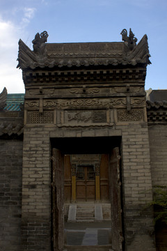 西安大學(xué)巷清真寺院內(nèi)