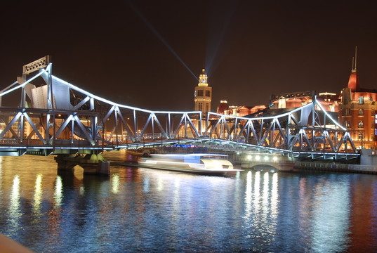 解放橋夜景