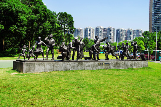 深圳建設(shè)者 雕像