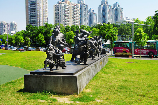 深圳建設(shè)者 雕像