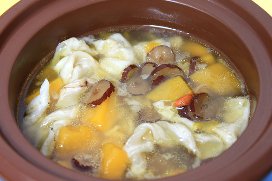 木瓜魚泡湯