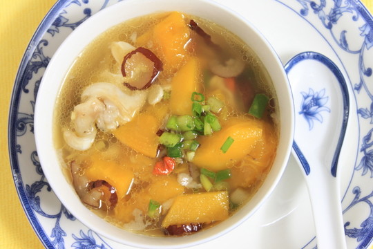 木瓜魚泡湯