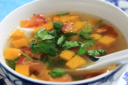 五寶豆腐湯