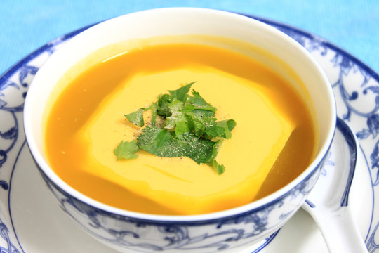 芝士南瓜湯