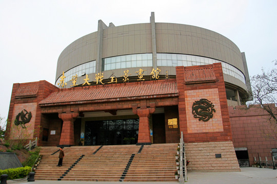武漢龜山 赤壁大戰(zhàn)全景畫(huà)館