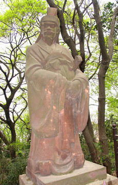 武漢市龜山 蔣琬像